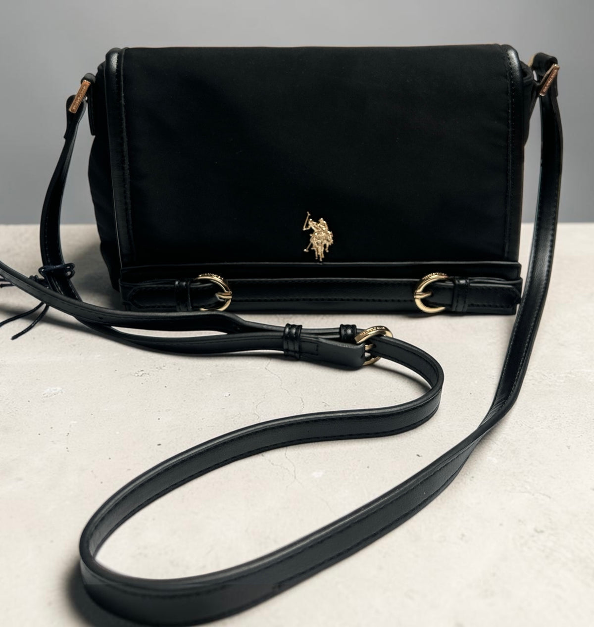 Elegancka Torebka Damska U.S. Polo Assn. Houston Flap Crossbody Bag