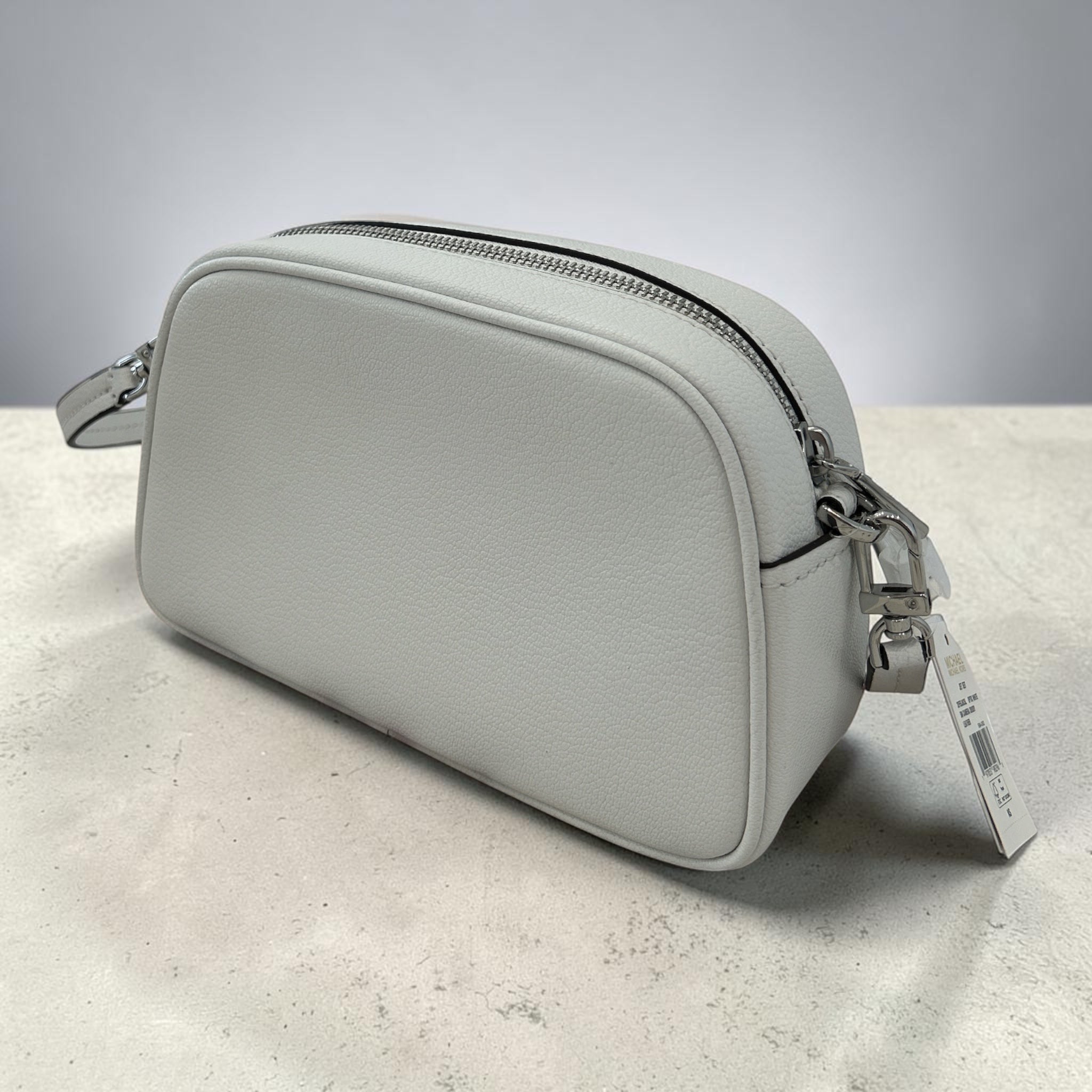 Skórzana Torebka Michael Kors Jet Set Camera Bag – Optic White