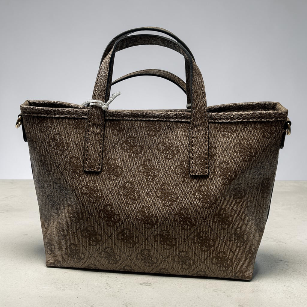 Torebka GUESS Latona Mini Tote Set – Latte/Brown